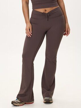 Permission Tie Waist Flare Legging